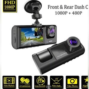 Dash Cam Front & Rear (Brand New)